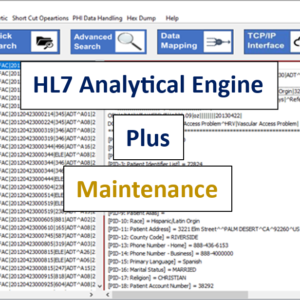 HL7 Analytical Engine Plus – Maintenance